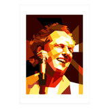Lee Ritenour Jazz Guitarist Retro Portrait (Print Only) thumbnail