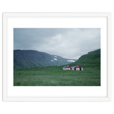Cabins under the twilight - Iceland thumbnail