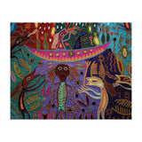 Mexico.Mexico city.National Museum of Anthropology. Huichol art. (Print Only) thumbnail