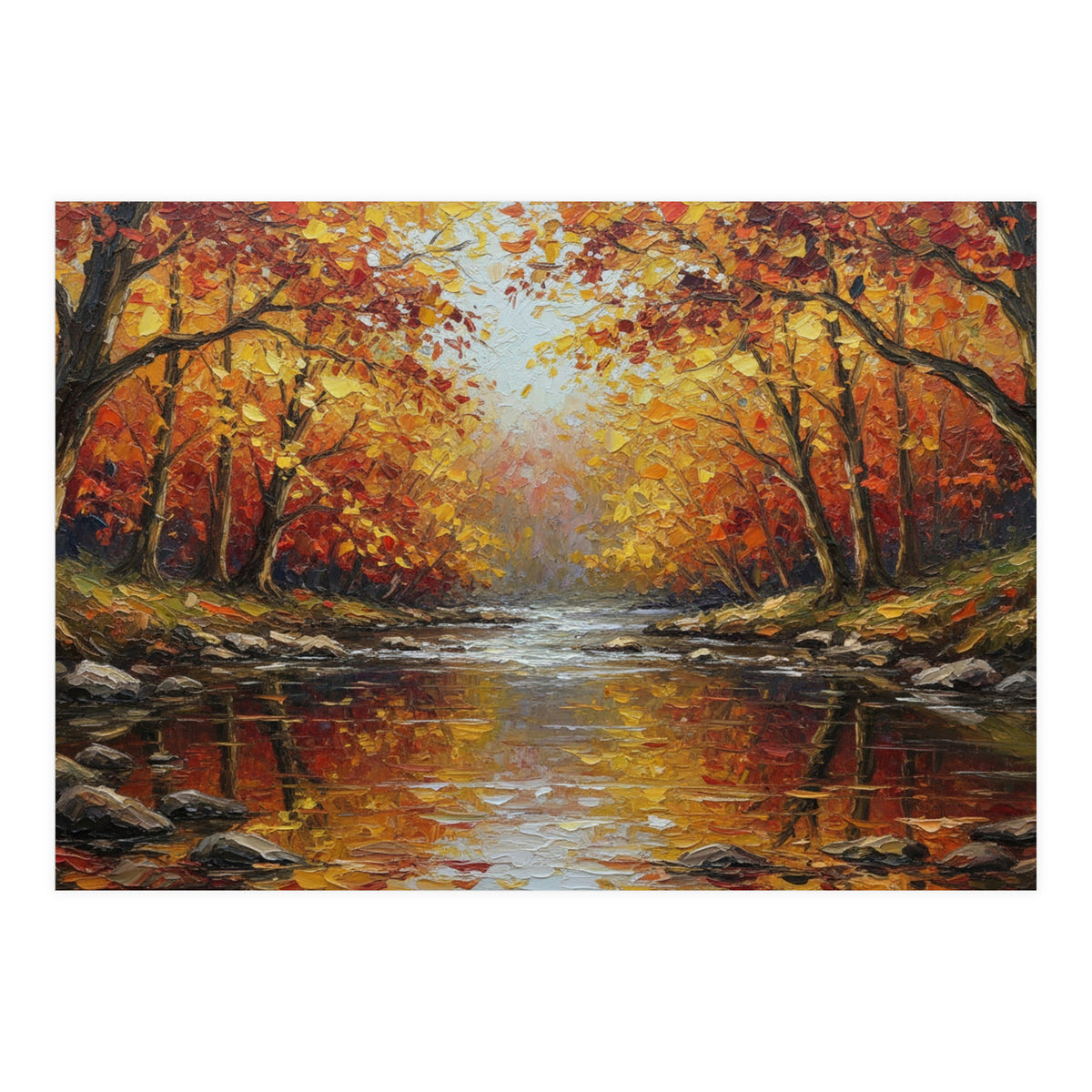 Golden Autumn Creek (Print Only)