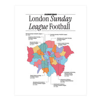 London Sunday League Football (Print Only)