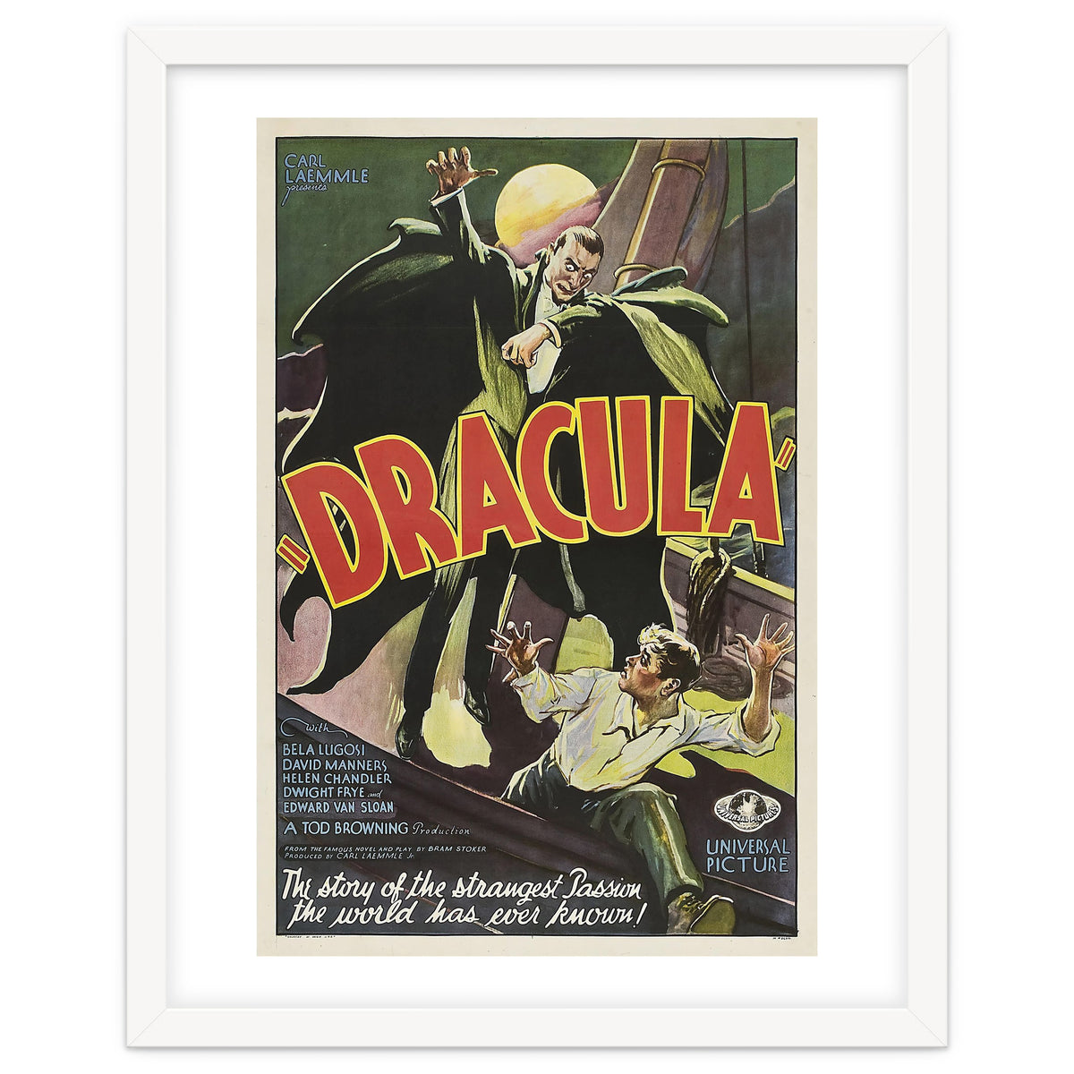 DRACULA (1931), directed by TOD BROWNING.