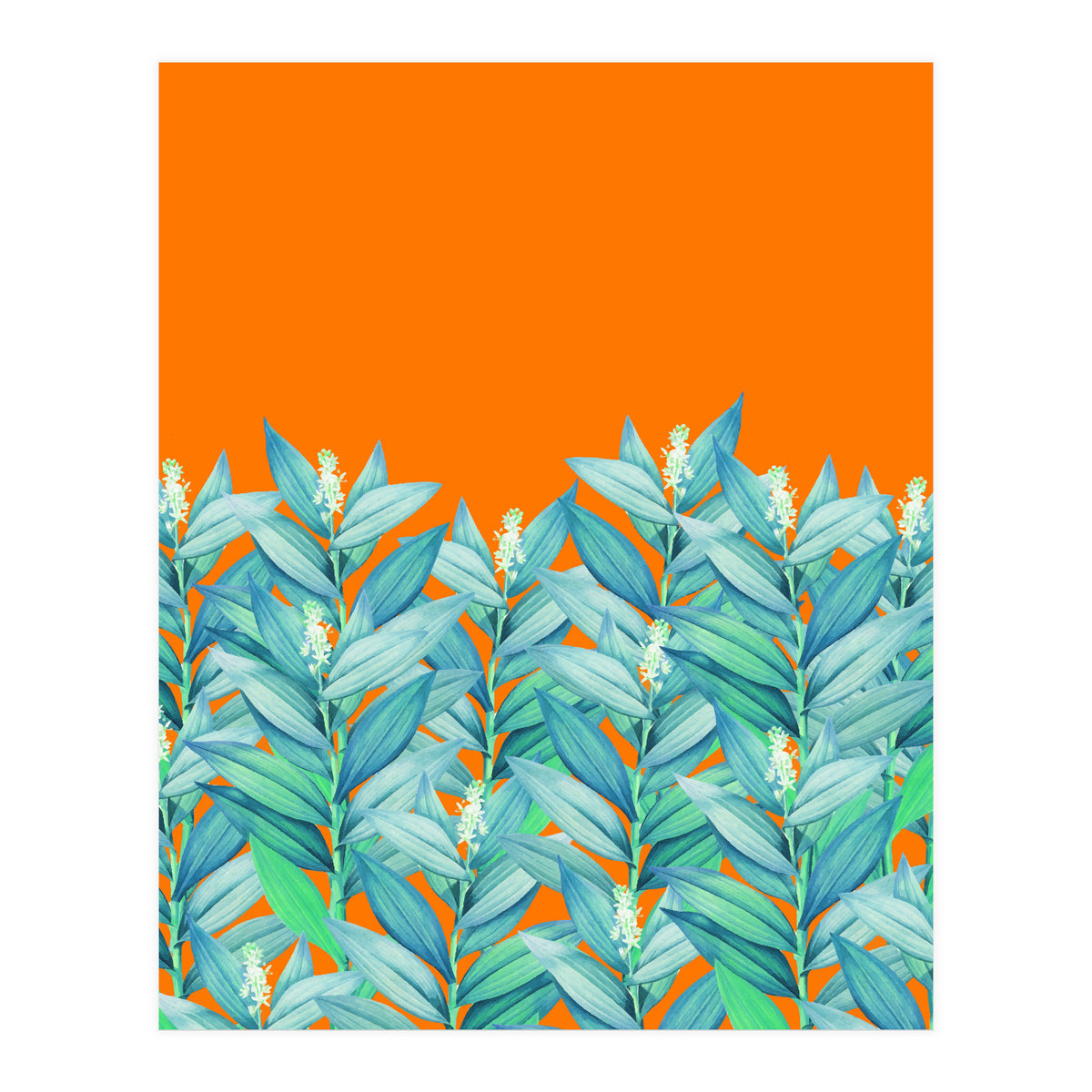 Nevertheless #Botanical Watercolor Illustration + Digital Art (Print Only)