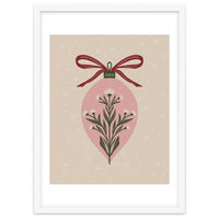 Christmas Floral Globe