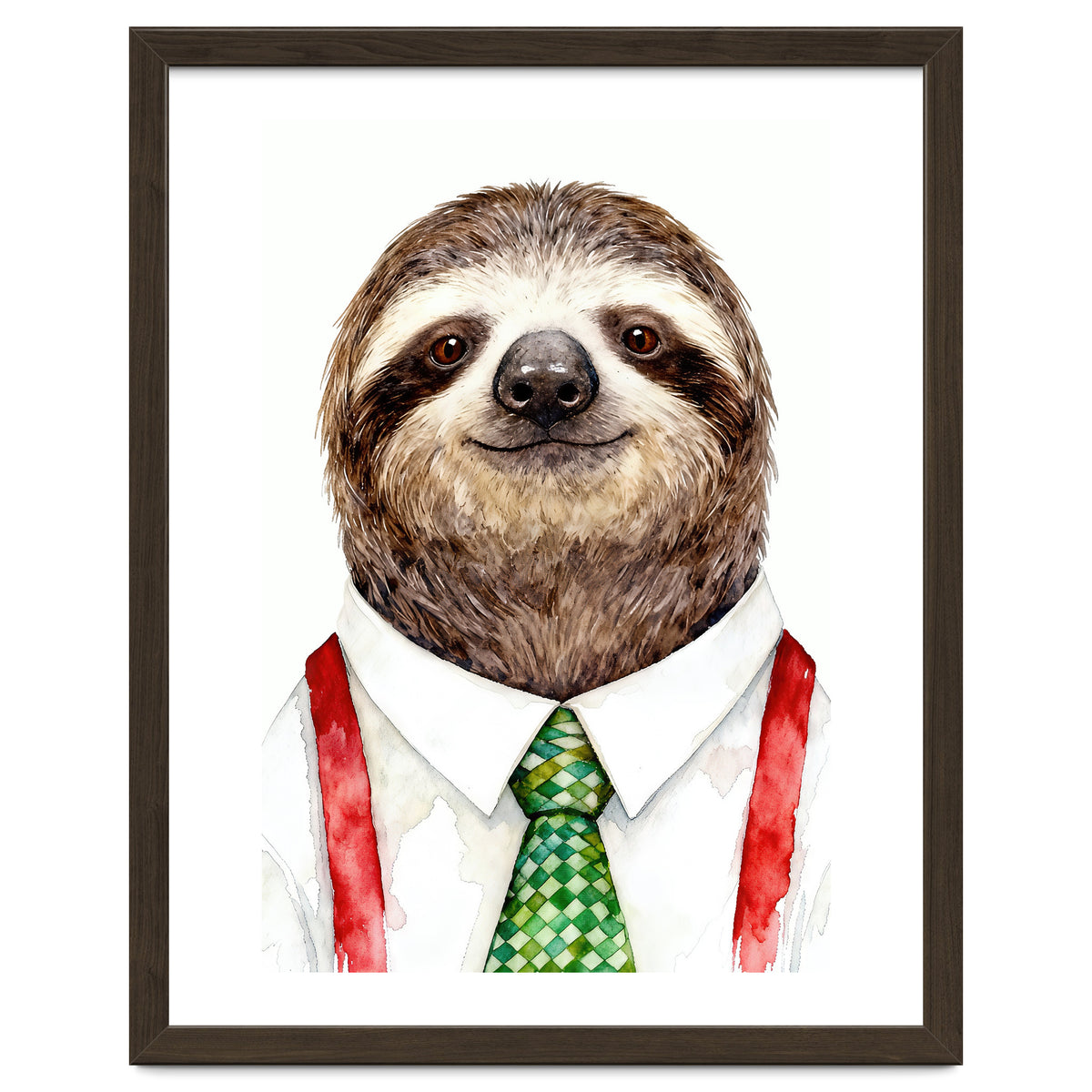 Sloth in the office Attire