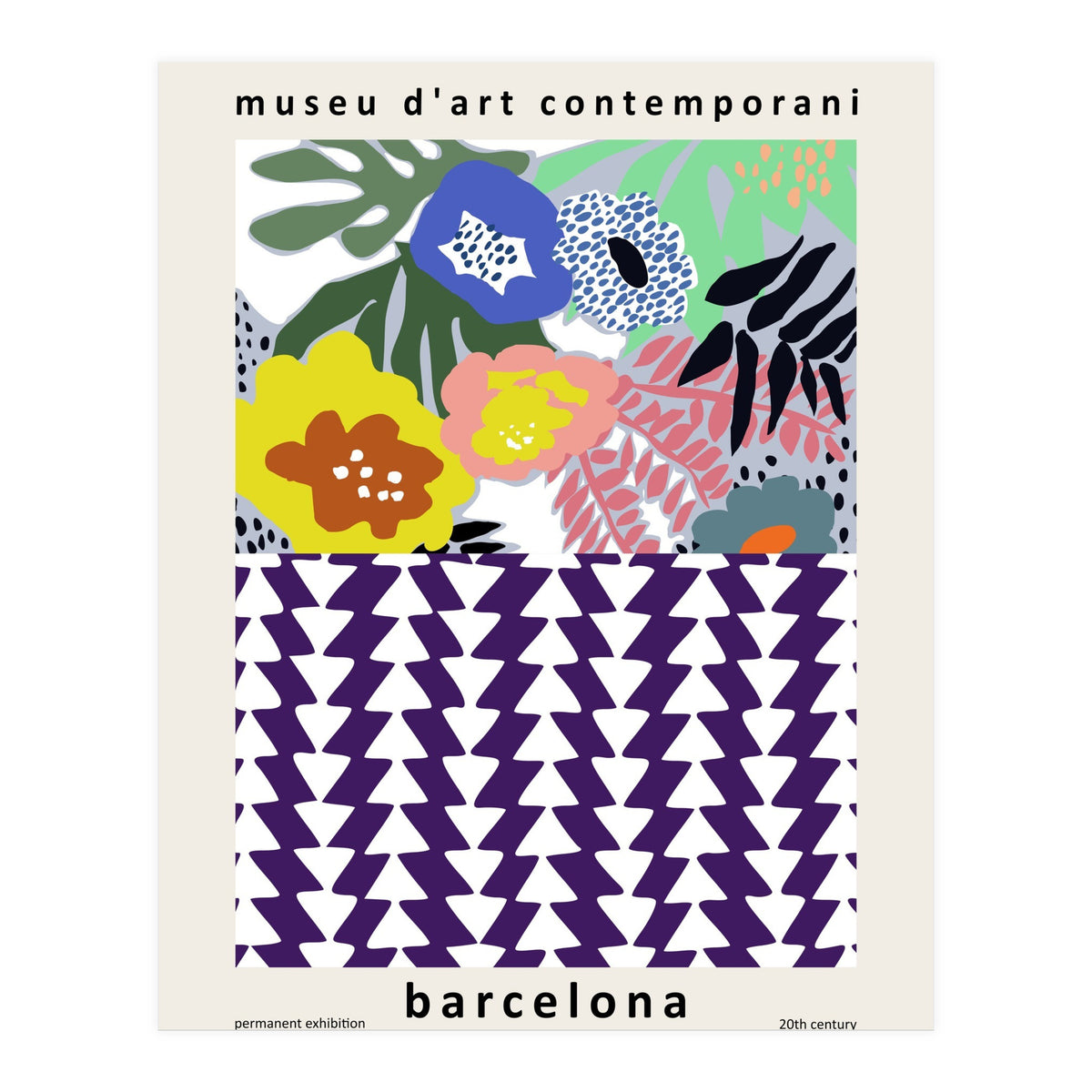 museu d'art contemporani barcelona (Print Only)