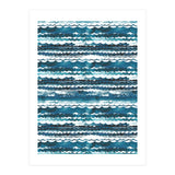 Beach Sea Ocean Waves Aqua Blue (Print Only) thumbnail