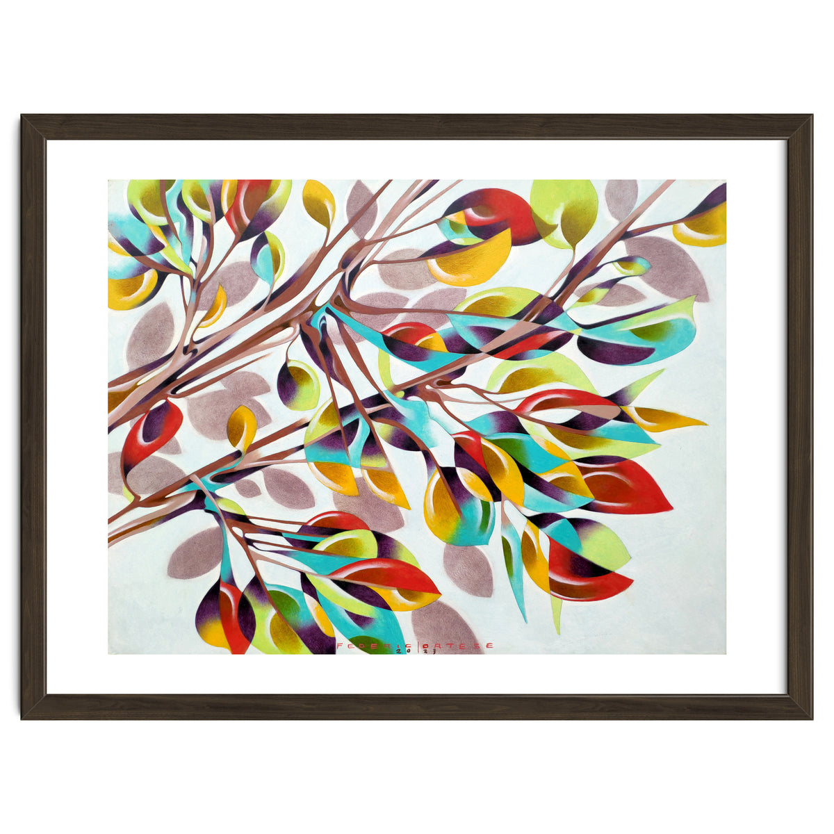 Under the shadow of a tree