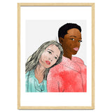 Egalitarism | Equality Anti-racism Feminism Multiculturism | Individuality Watercolor thumbnail