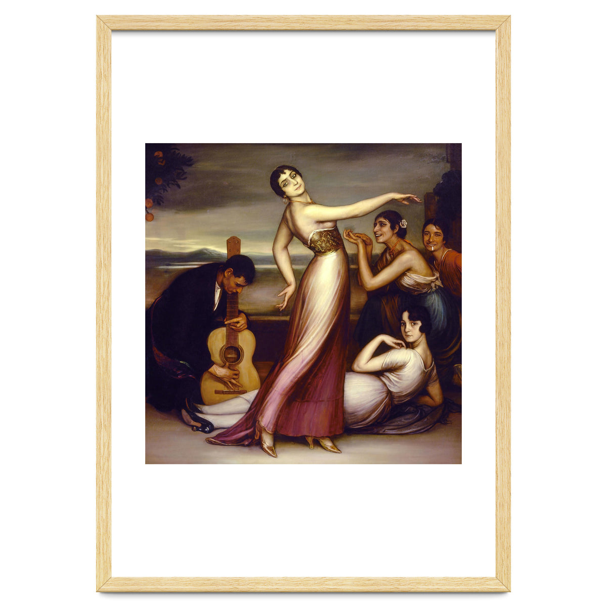 An Allegory of Happiness - 1917 - oil on canvas - 161x157 cm.