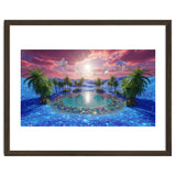 Oasis of Dreams: Surreal Tropical Landscape thumbnail