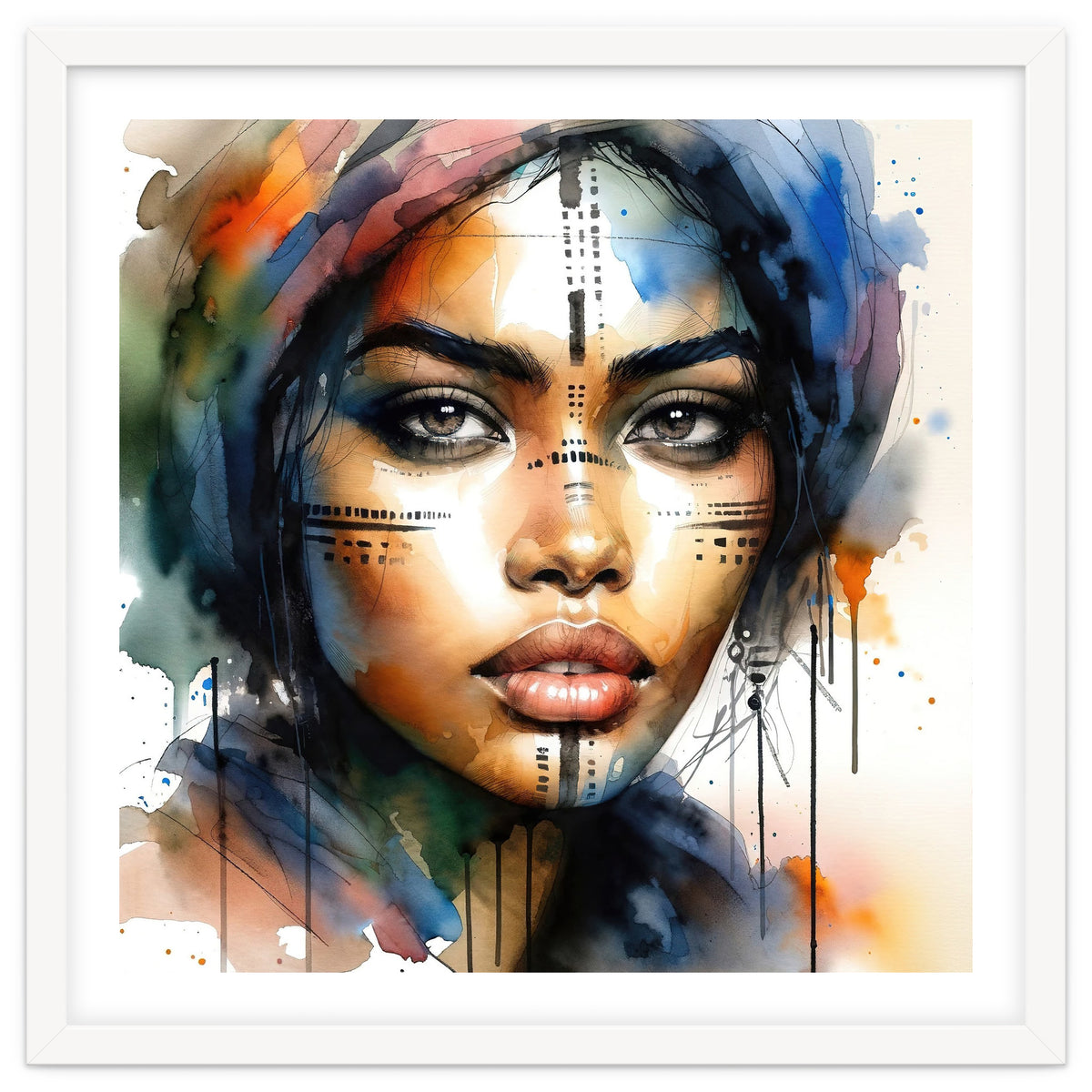 Tribal Muse Portrait