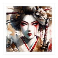 Katana Bloom Modern Geisha (Print Only)