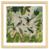 Vintage Exotic Hummingbirds Jungle thumbnail