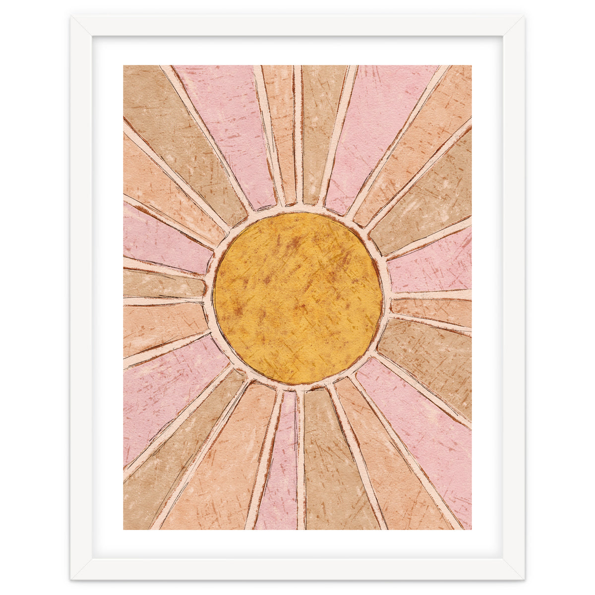 Seventies Retro Sunshine