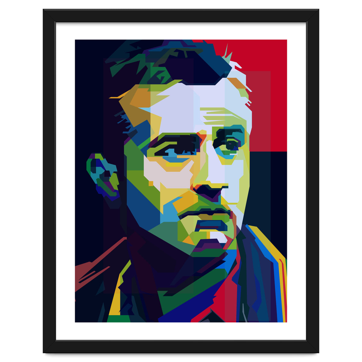 Robert De Niro Hollywood Movies Pop Art WPAP