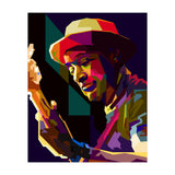 Marcus Miller Bass Jazz Musician Pop Art WPAP (Print Only) thumbnail