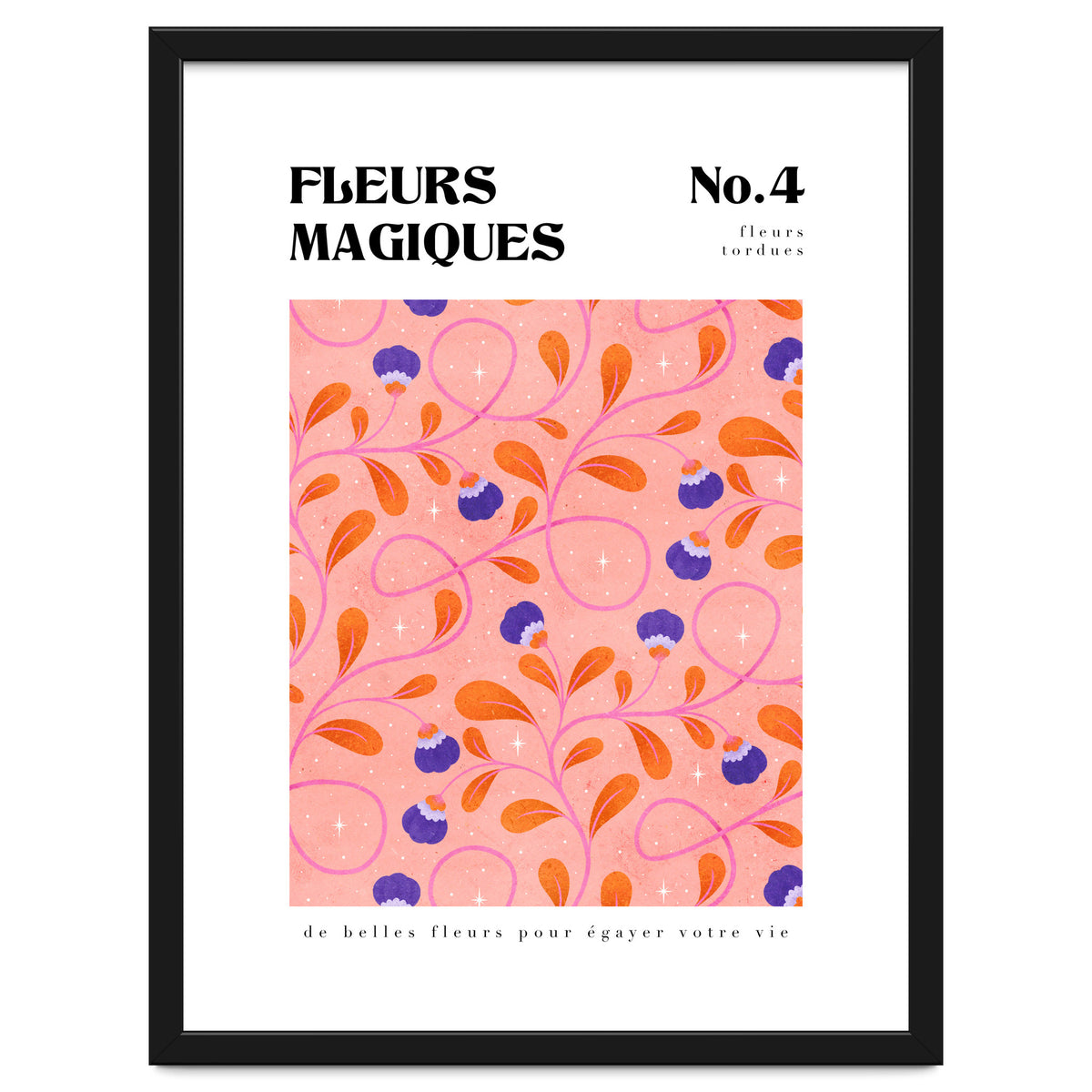 Magical Flowers No.4 Twisty Florals