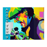 Angus Young Rock Singer Pop Art WPAP (Print Only) thumbnail