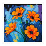 Orange Flowers (Print Only) thumbnail