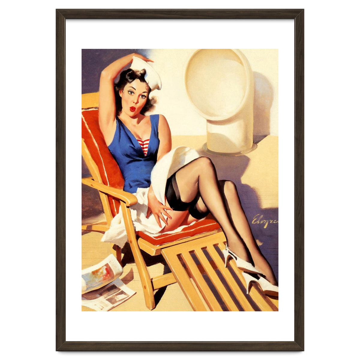 Sudden Wind On The Shipboard Cruiser