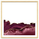 Burgundy & Gold Agate Texture 30 thumbnail