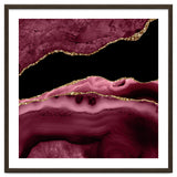 Burgundy & Gold Agate Texture 13 thumbnail