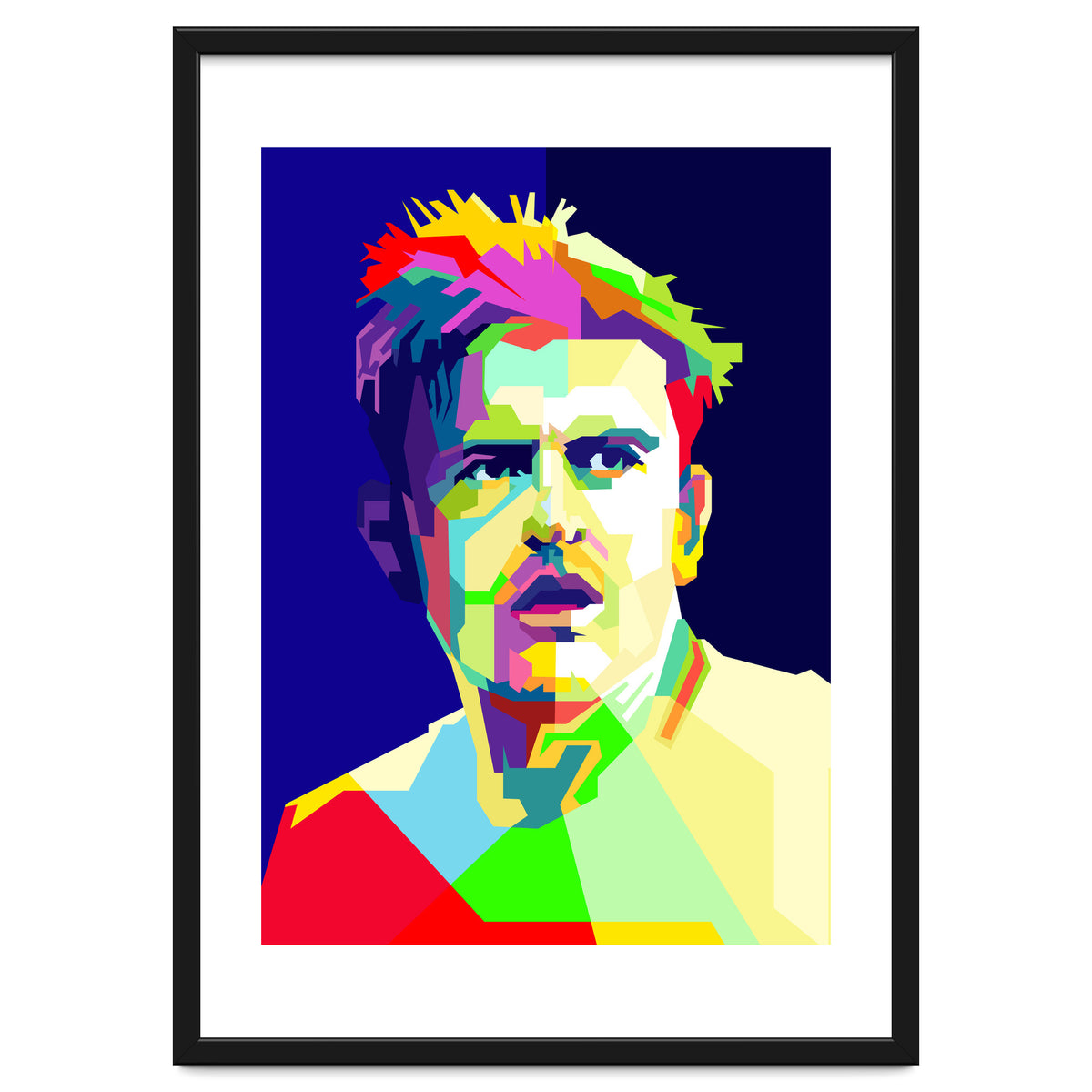 Harry McGuire English Football Pop Art WPAP
