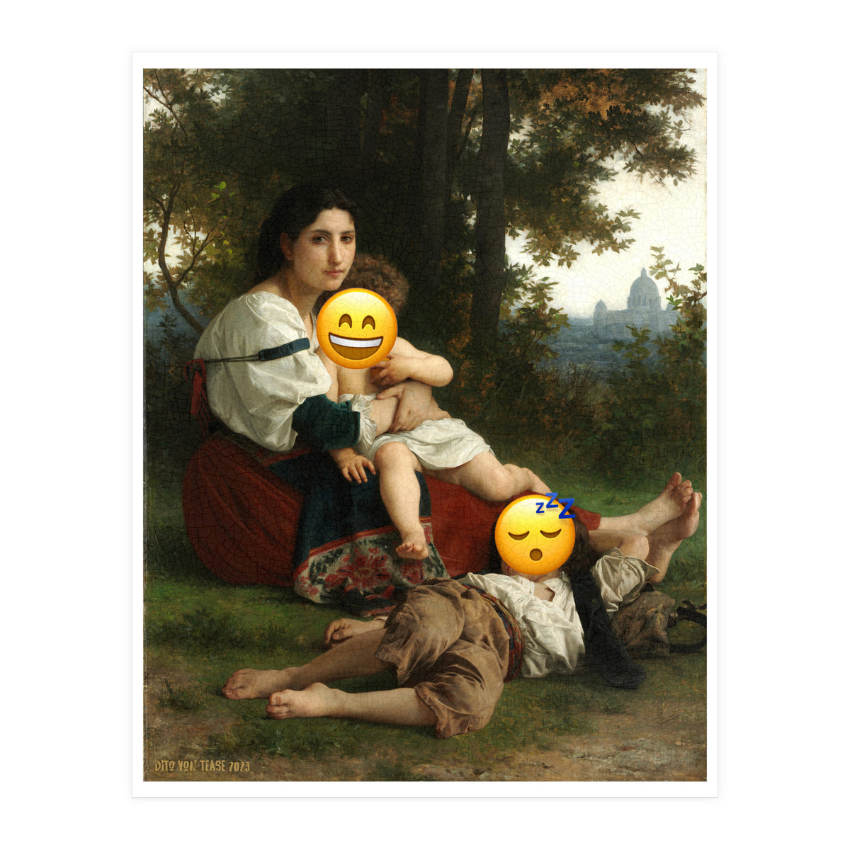 Emoji painting 6 (Print Only)