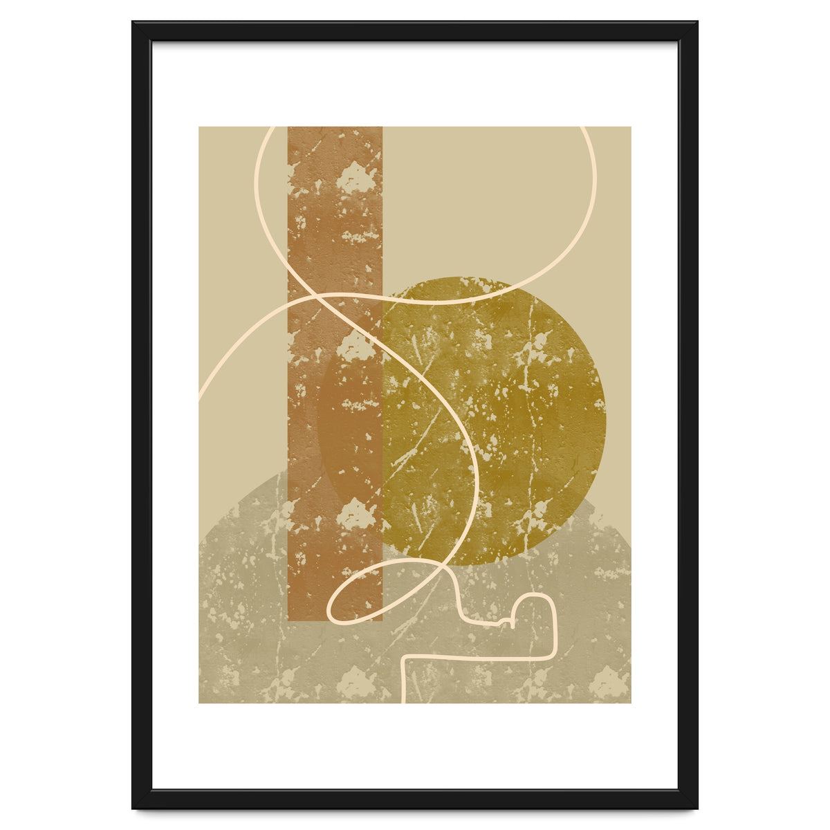 Interaction of Shapes and Lines