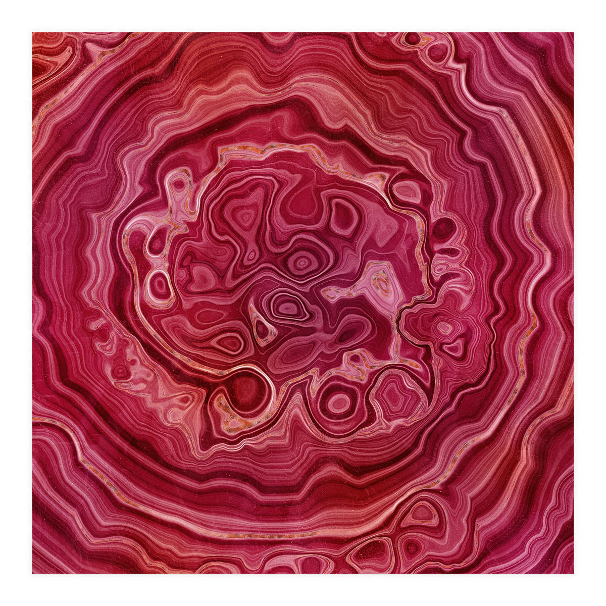 Red Agate Texture 07 (Print Only)