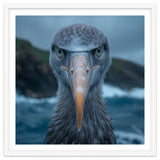 Majestic Albatross Facing Camera Over Ocean thumbnail