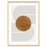 BROWN MINIMALIST MOON thumbnail