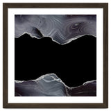 Black & Silver Glitter Agate Texture 04 thumbnail