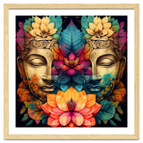 Twin Lotus Buddha Portrait thumbnail
