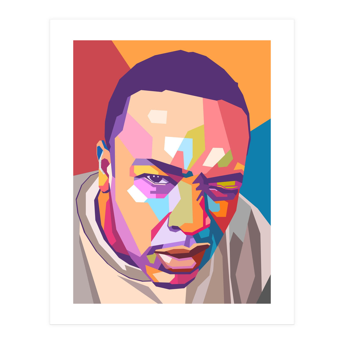 Dr Dre pop art portrait (Print Only)