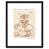 “napoleon Crossing The Alps,” – Jacques Louis David thumbnail