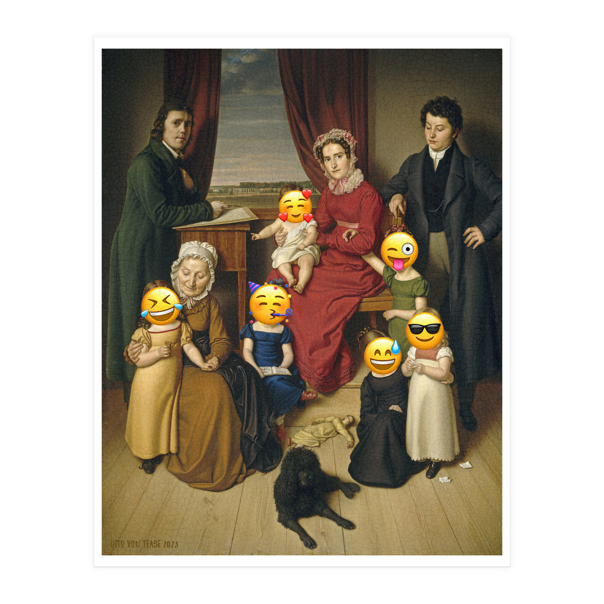 Emoji painting 7 (Print Only)