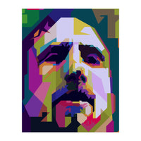 Zack De La Rocha Rock Singer Pop Art WPAP (Print Only)