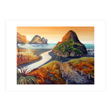 Piha In Golden Tones (Print Only) thumbnail