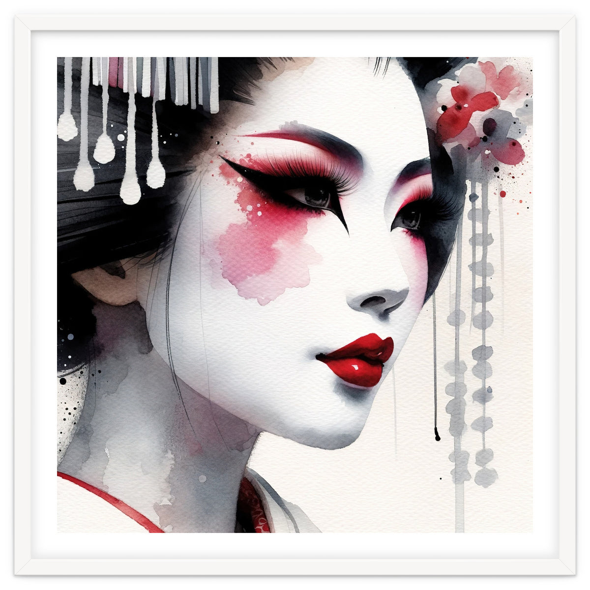 Porcelain Bloom Modern Geisha