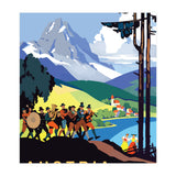 Austria, Music Orchestra on Picnic (Print Only) thumbnail