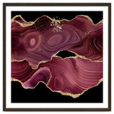 Burgundy & Gold Glitter Agate Texture 03 thumbnail