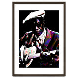 Lightnin' Hopkins American Country Blues Musician legend Colorful Art thumbnail