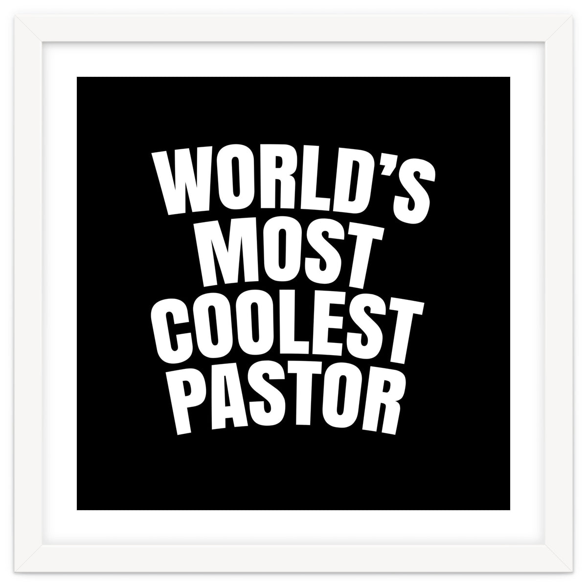 World's most coolest pastor