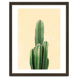 Tall Cactus, Minimal Desert Saguaro Art thumbnail