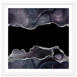 Black & Silver Glitter Agate Texture 03 thumbnail