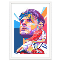 Declan Rice pop art portrait