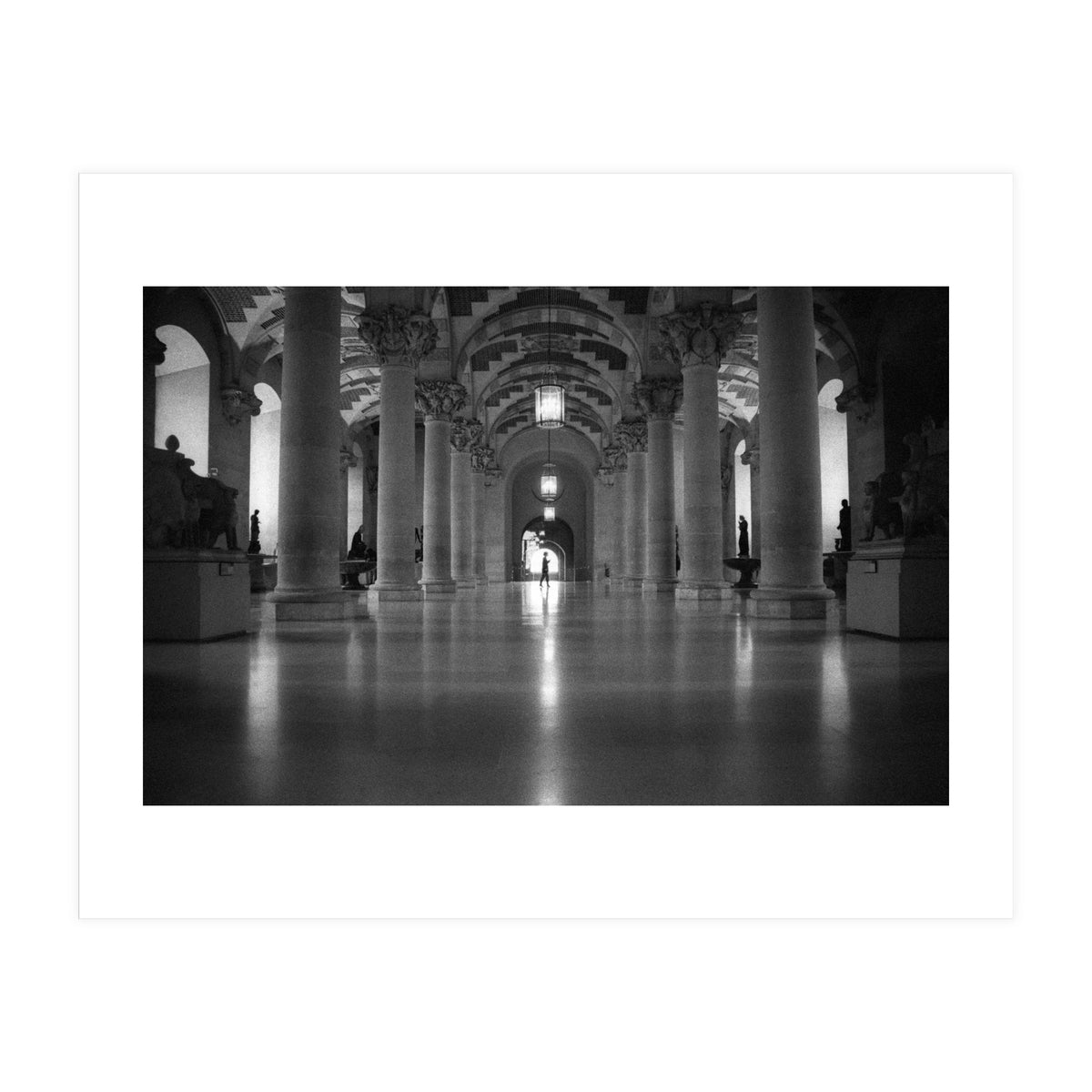 Lost inside the Louvre (Print Only)