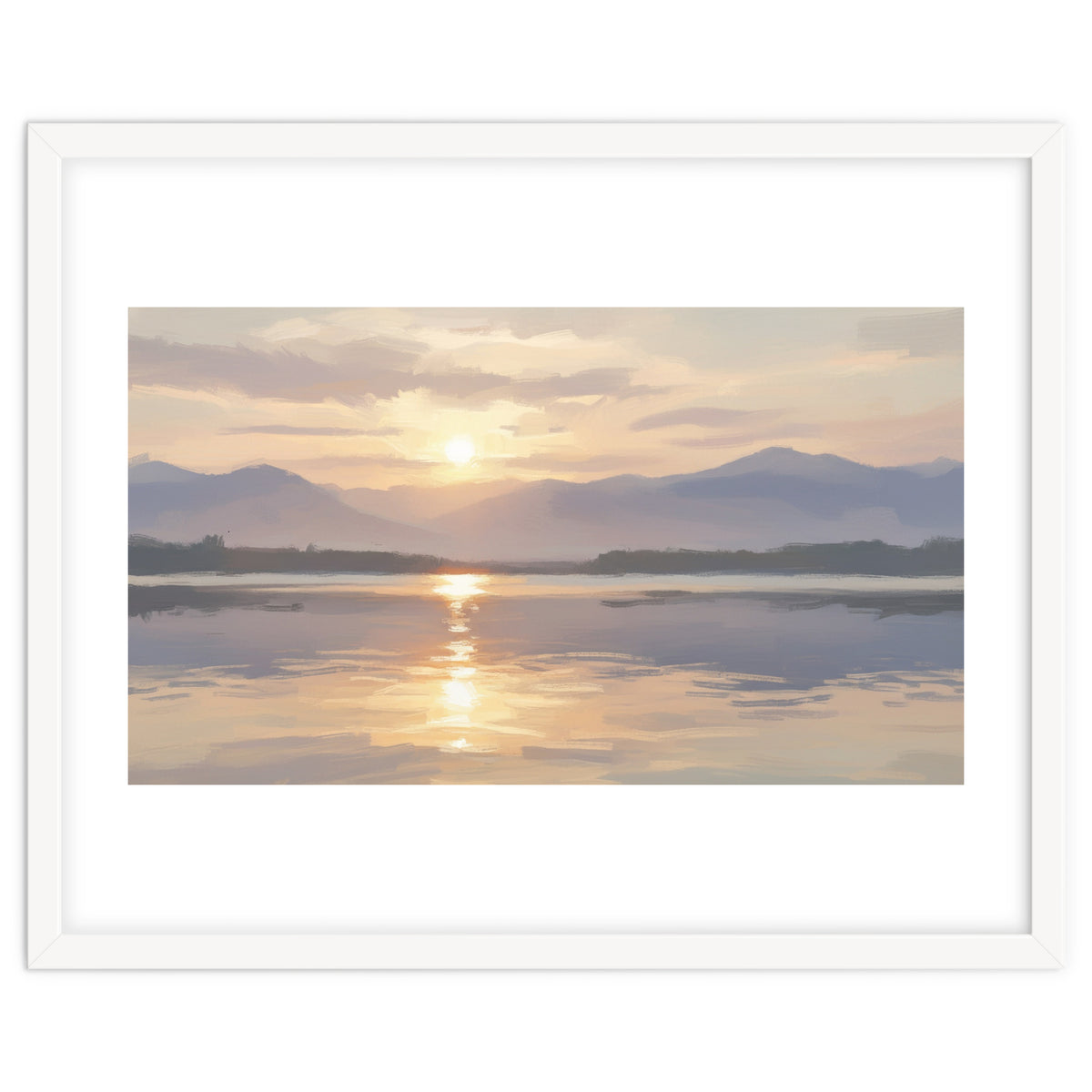 Golden Horizon at Dusk